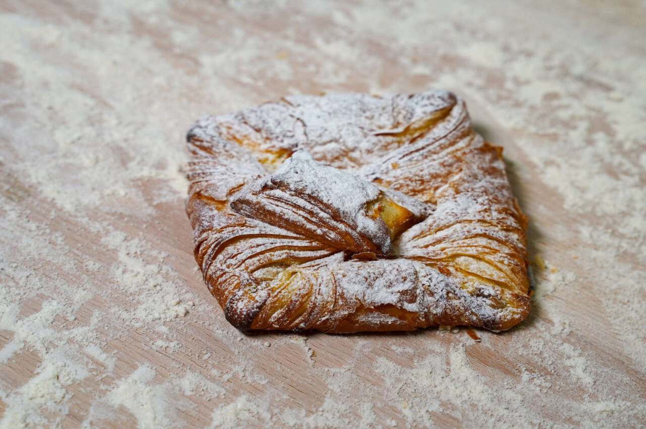 Topfengolatsche Staubzucker